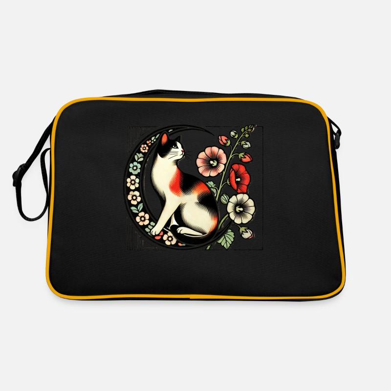 Chat calicot Sac Retro