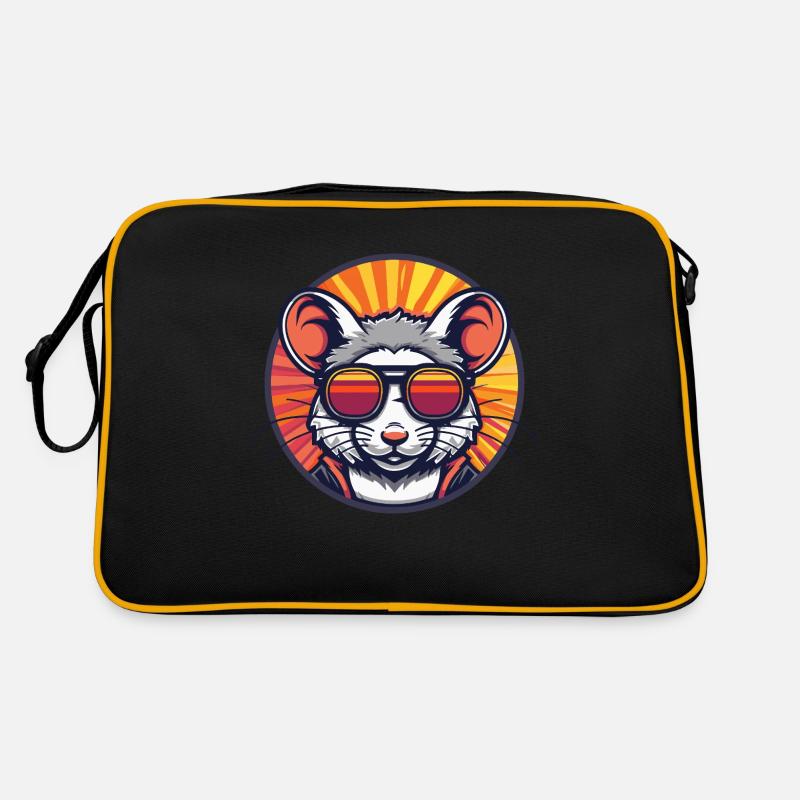 Maus Comic Cool Retro Tasche