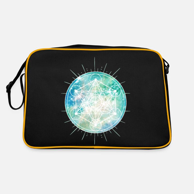 Keltische SYMBOLE - Metatron - Kelten Retro Tasche