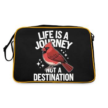Cardinal Rouge Cardinal Vogel Rouge Cardinal - Sac Retro - noir/or - Dos