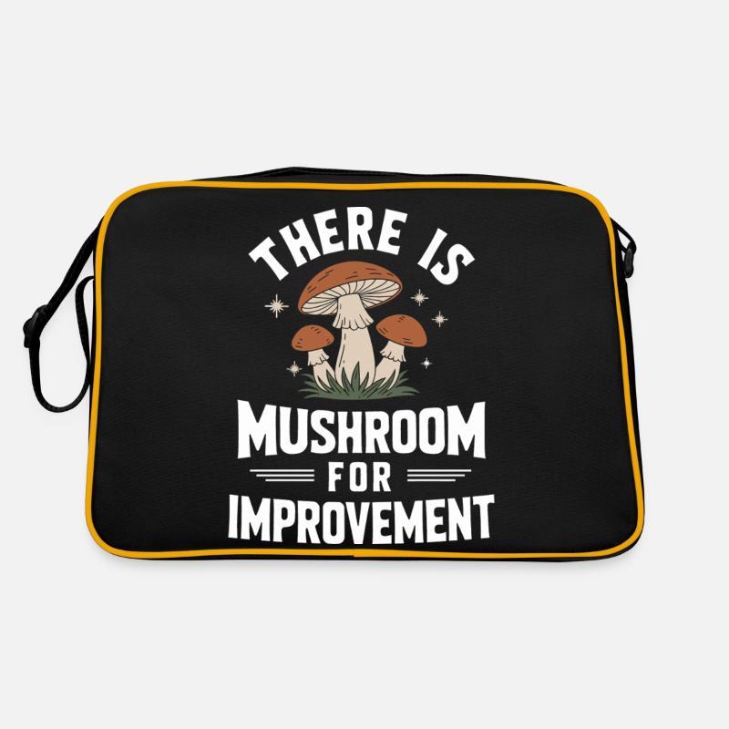 Champignons Champignons Champignon Champignon Sac Retro