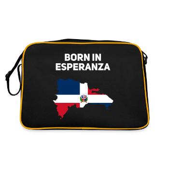 République dominicaine - Sac Retro - noir/or - Dos