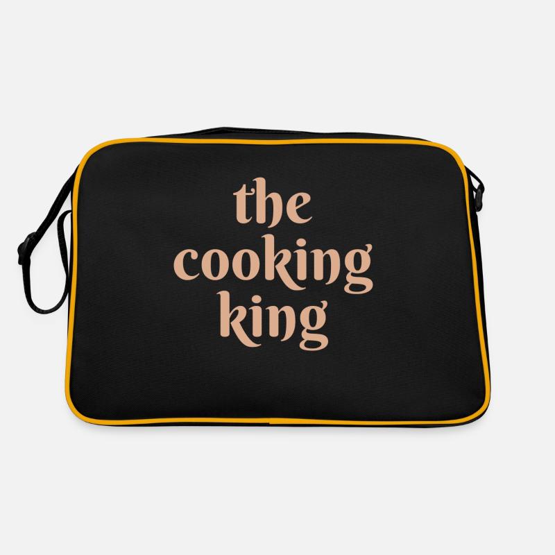 Le dicton Cooking King Sac Retro