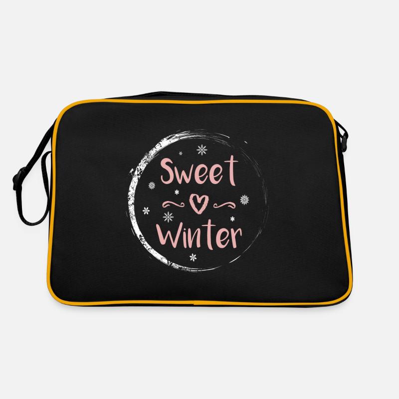 winter - Retro Bag - black/gold