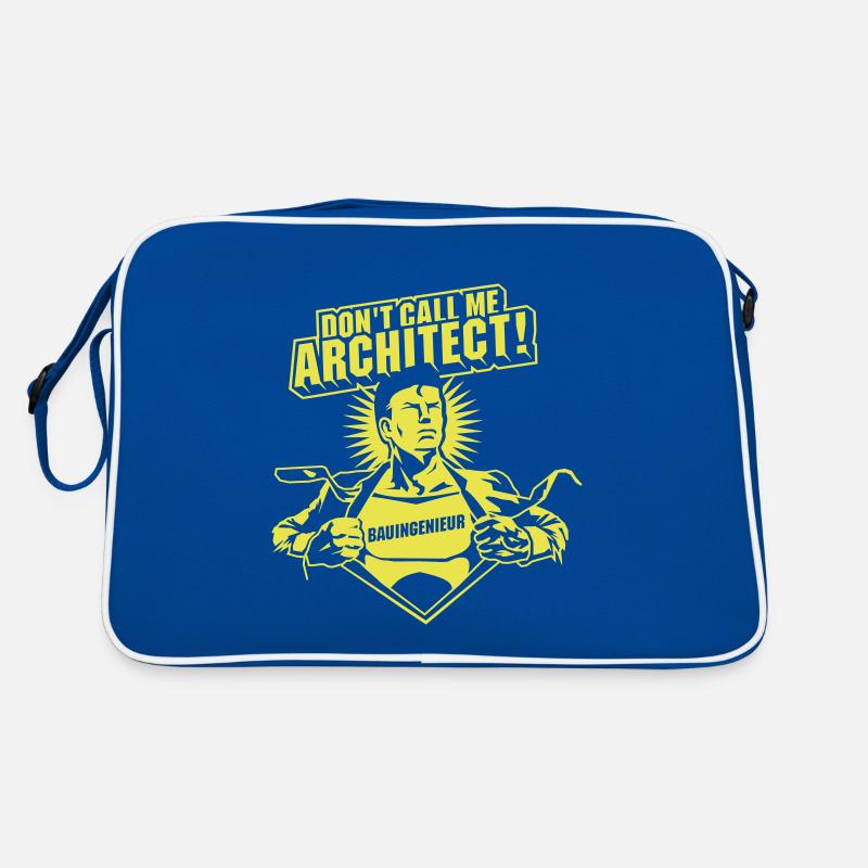 Ne m'appelez pas architecte! Sac Retro