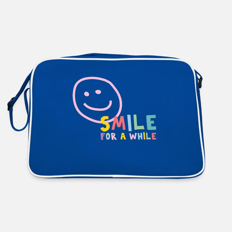 Smile for a while – good mood Retro Bag