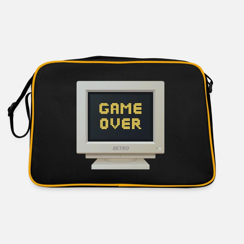 CRT Design - Game Over Retro Bag