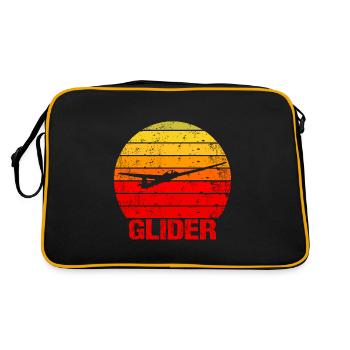 Planeur Planeur Planeur Soleil Rétro - Sac Retro - noir/or - Dos