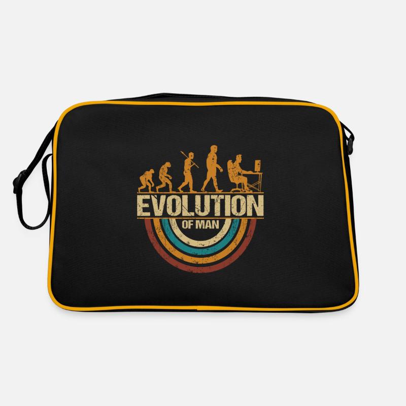 Programmer Computer Freak Evolution Retro Retro Bag