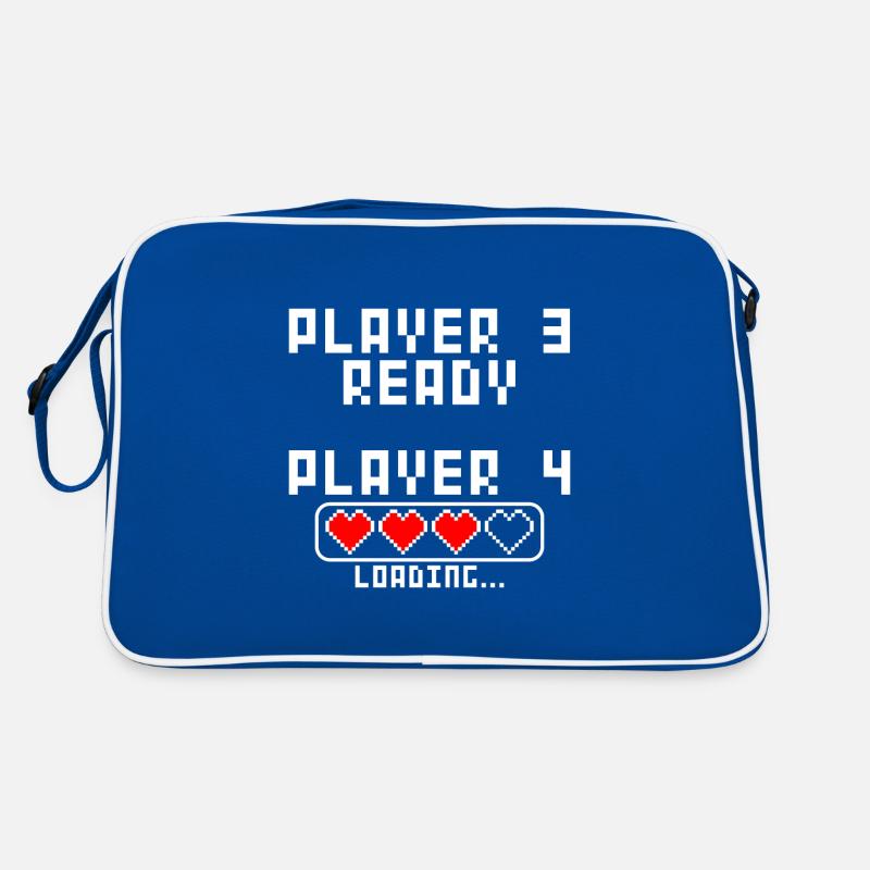 Grossesse annoncer baby Player 4 Loading Sac Retro