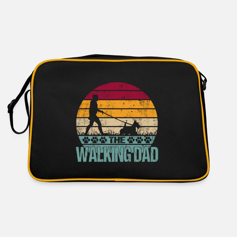 Scottish Scottish Terrier Dog The Walking Dad Retro Bag