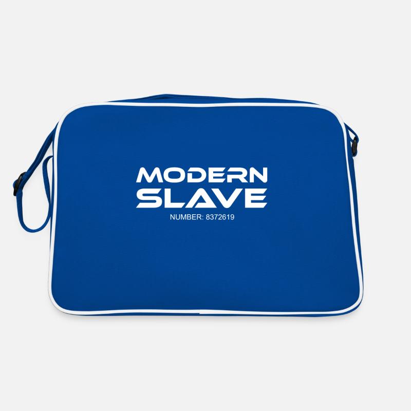 Modern Slave - Moderne Sklaverei Retro Tasche