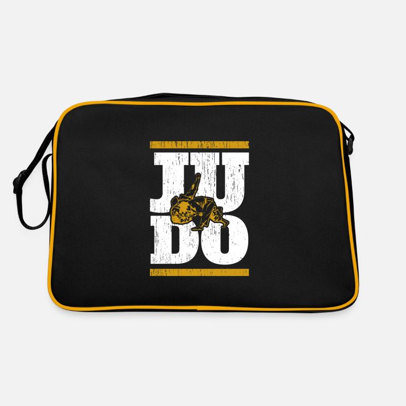 Judo - Sac Retro - noir/or