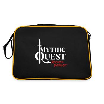 Mythic Quest - Raven's Banquet - Retro Bag - black/gold - Back