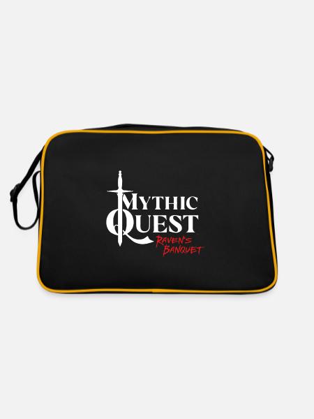 Mythic Quest - Raven's Banquet - Retro Bag - black/gold - Back