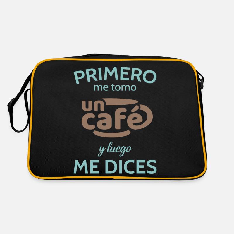 D’abord, je prends un café Sac Retro