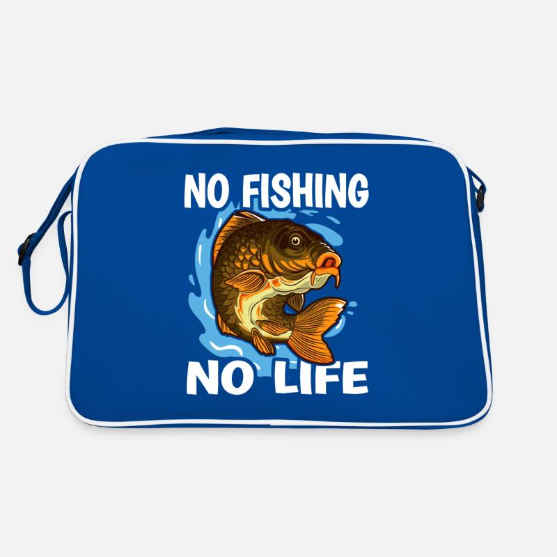 Karpfenangler Retro Tasche