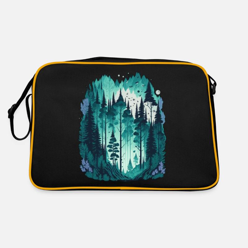 Kieferwald Retro Tasche