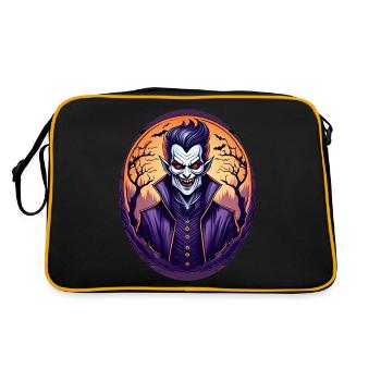 Gruseliges Fête d’Halloween Kostüm Vampir - Sac Retro - noir/or - Dos