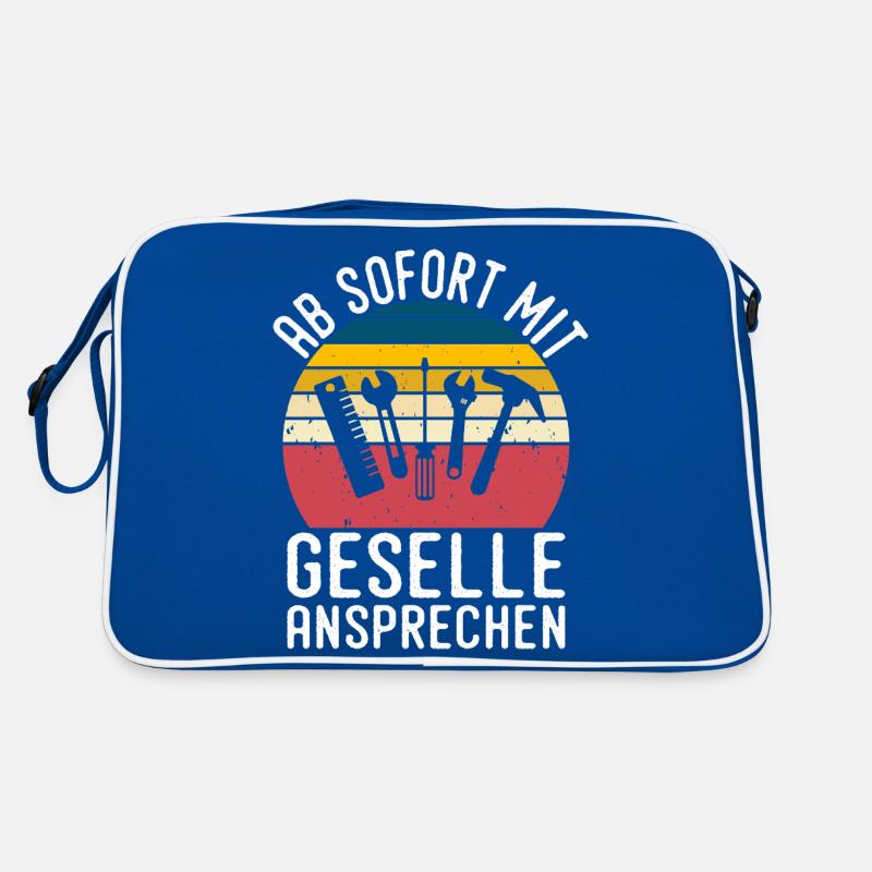 Technicien en mécatronique automobile Compagnon cadeau Sac Retro
