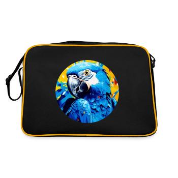 Ara hyacinthe - Sac Retro - noir/or - Dos