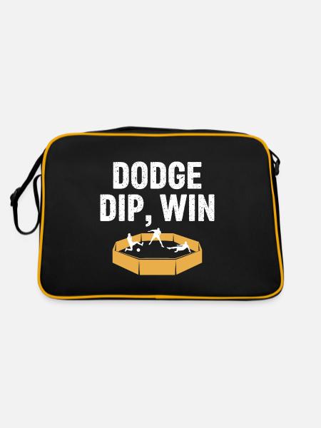 Dip Win Gaga Ball Master - Retro Tasche - Schwarz/Gold - Hinten
