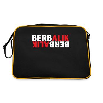 INDONET Berbalik - Retro Bag - black/gold - Back