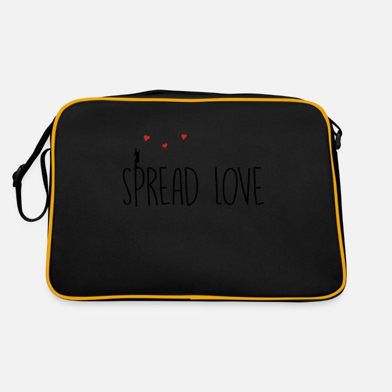 Spread Love Retro Tasche