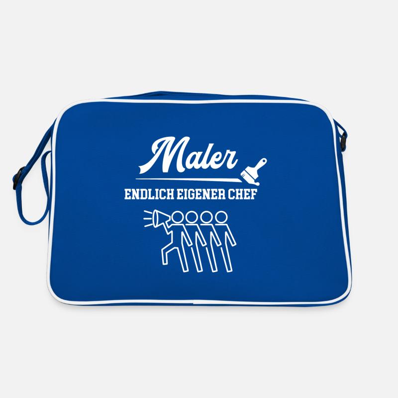 Maler Endlich Eigener Chef Malermeister Lackierer Retro Tasche