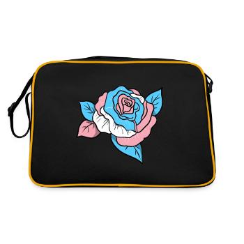 Trans Pride Rose - Sac Retro - noir/or - Dos