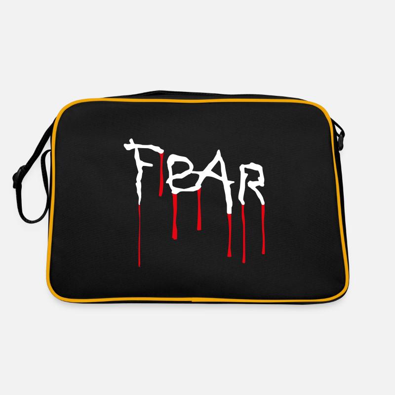 Fear - Angst Retro Tasche