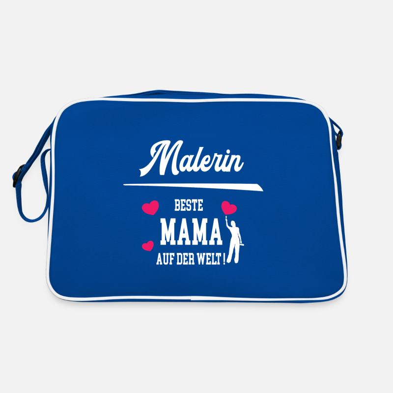Malerin Beste Mama Muttertag Geburtstag Danke Retro Tasche