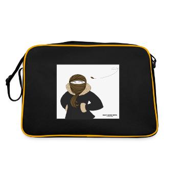 HAARSCHAL-STUDIO HAKA - Retro Tasche - Schwarz/Gold - Hinten