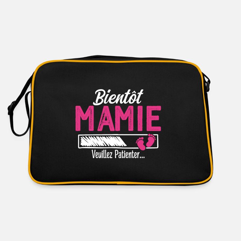 Bientôt Mamie Future Grand mère Sac Retro