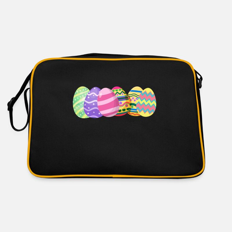 Easter Eggs Retro Bag
