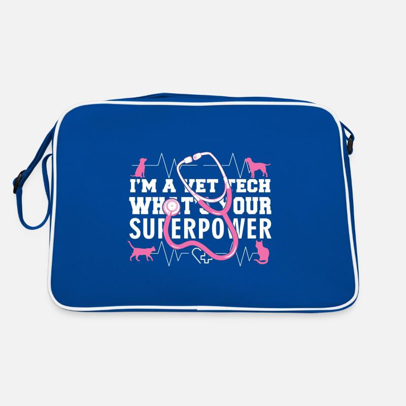 Veterinary Technician Retro Bag