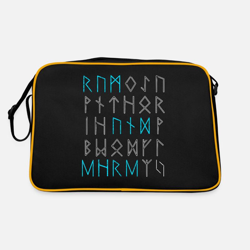 Glory and glory runes Norse Vikings Retro Bag