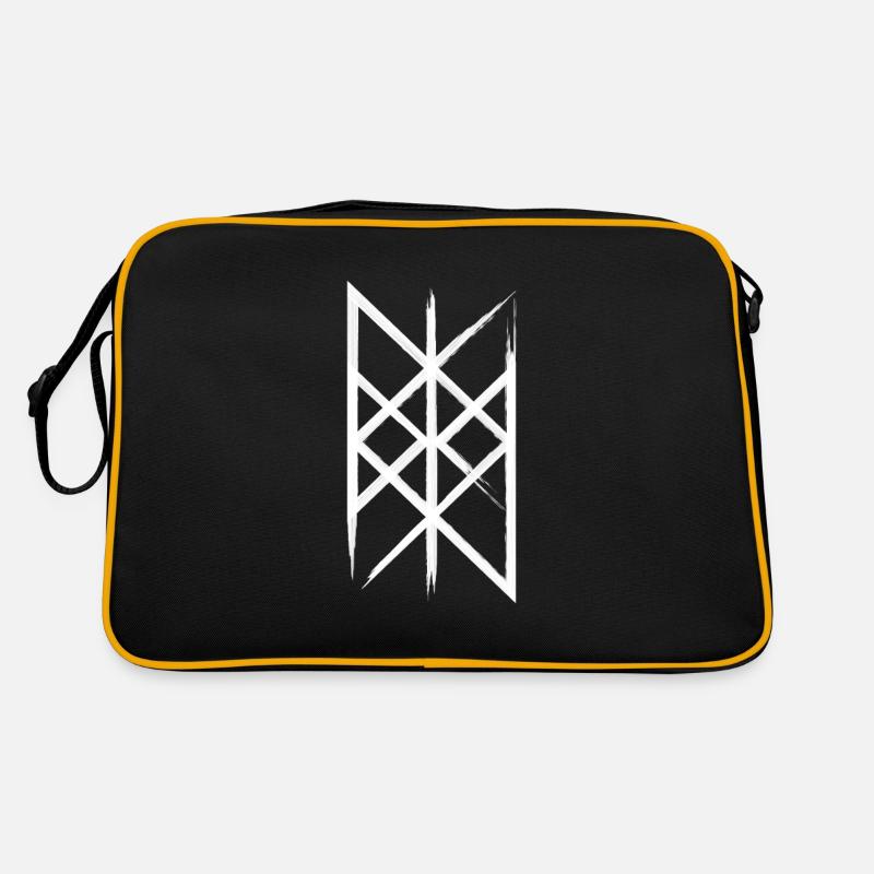 Web of Wyrd Runen Geschenk nordische Wikinger Myth Retro Tasche