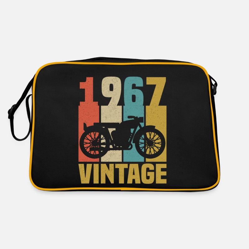 1967 Geburtstag Biker Vintage Motorrad Geschenk Retro Tasche