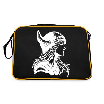Viking Fille Guerrière - Sac Retro - noir/or - Dos