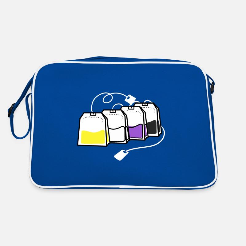 Nonbinary Pride Tea Bag Nonbinary Pride Retro Bag