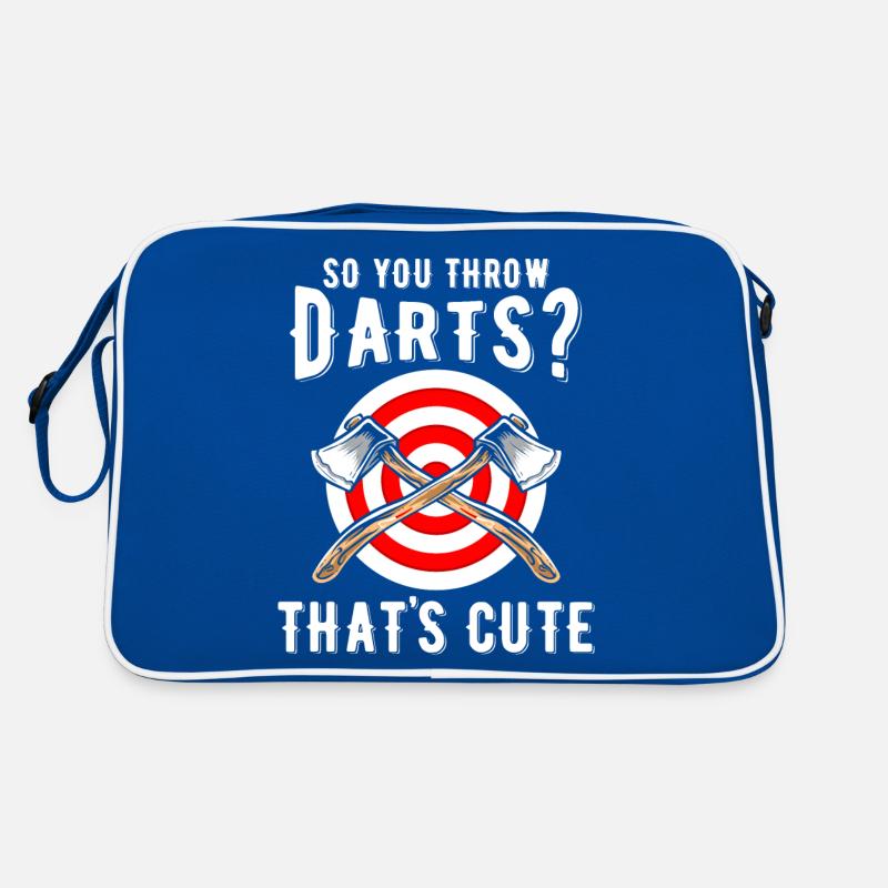 Cadeau de l’équipe de lancer de hache Sac Retro