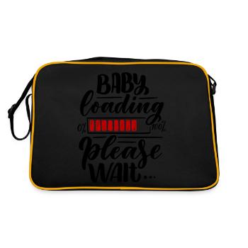 Le chargement du bébé est le chargement Enceinte Enceinte - Sac Retro - noir/or - Dos