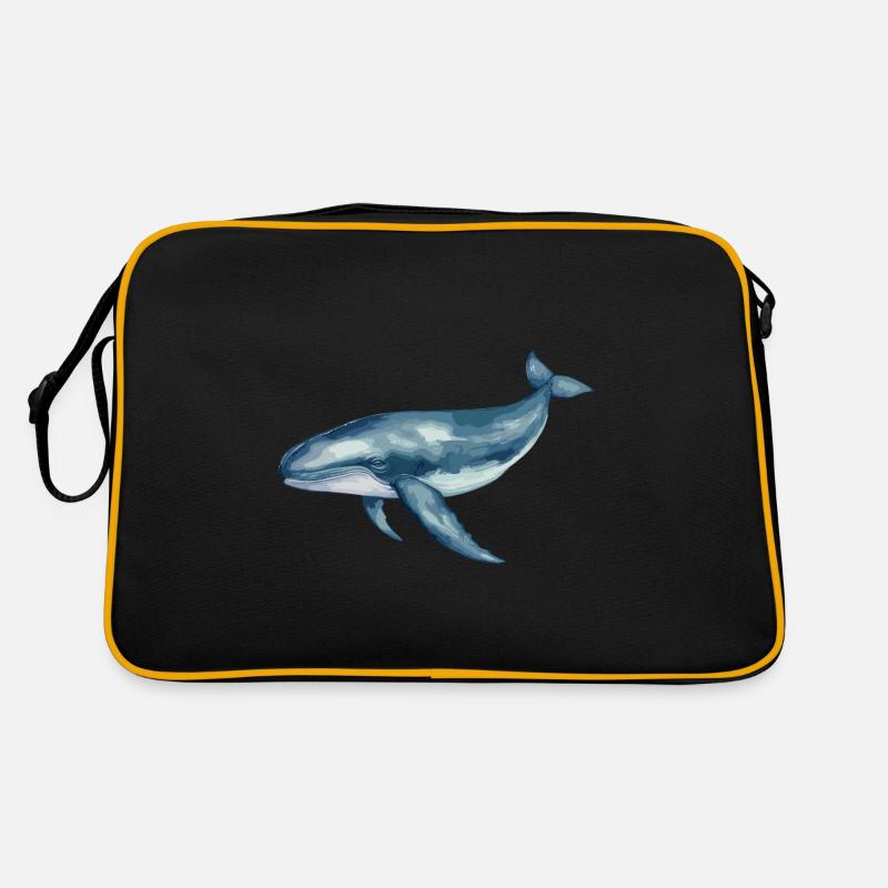 Sperm whale Retro Bag