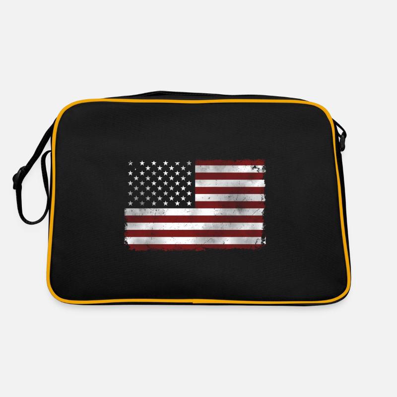 Drapeau américain Sac Retro