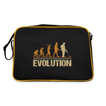 Probe-goer metal dector Evolution Vintage - Retro Bag - black/gold - Back