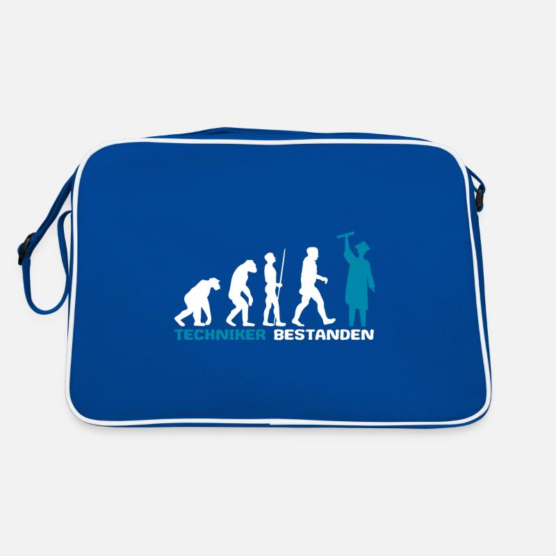 Techniker Abschluss Prüfung Bestanden Evolution Retro Tasche