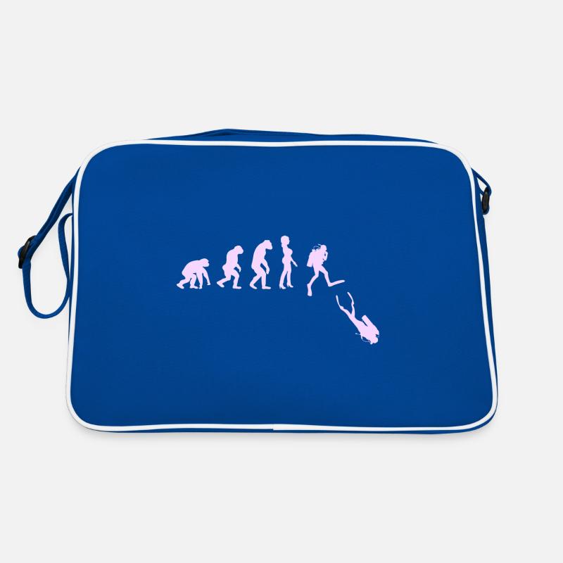 Gerätetauchen Tauchen Taucherin Evolution Pink Retro Tasche