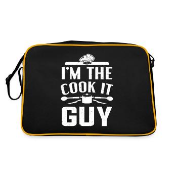 Kitchen Cook I'm The Cook It Guy Chef - Retro Bag - black/gold - Back