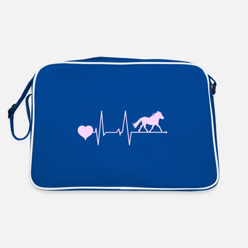 Shetland Pony Heartbeat Pink Retro Bag